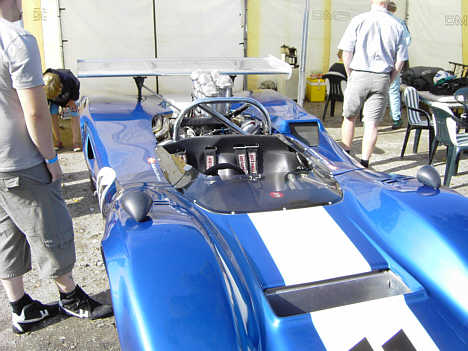 Martin Borch Christensens Lola Can Am racer.
(Foto: Ib Rasmussen)